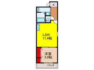 フジパレス花園本町の物件間取画像